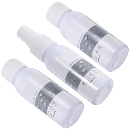 Kichvoe Spray de Impermeabilizante para Paquete Zapatos 30ml 3 Piezas | Plástico Blanco, Portátil y Protector, Uso en Calzado, Bolsas y Ropa, Mantiene Limpio