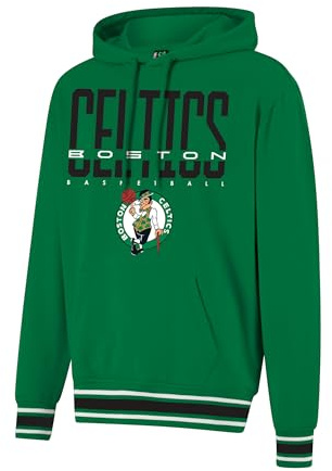 UNK NBA Ultra Game Ghm3588f NBA Focused Team - Sudadera con Capucha para Hombre, Hombre, GHM3588F, Kelly Green, Medium