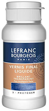 Lefranc Bourgeois Additif - Vernis Final Liquide Brillant 120 ml
