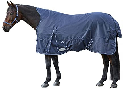 WALDHAUSEN Outdoordecke Economic, High Neck 200 g, Nachtblau, 165 cm, 165 cm, blau
