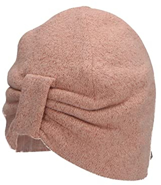 Sterntaler Mädchen Beanie Lurex Mütze, Rosa, 35 EU