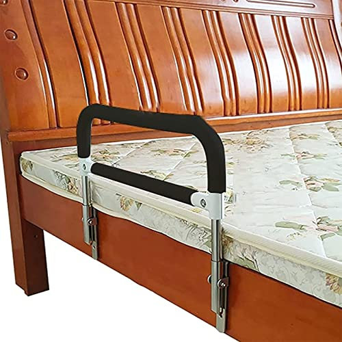 CEEBUS Bettgitter Bettschutzgitter, verstellbare Sturzprophylaxe, Hilfe beim EIN- und Aussteigen aus dem Bett zu Hause für Behinderte, Stehhilfe für Erwachsene am Bett (Color : A)