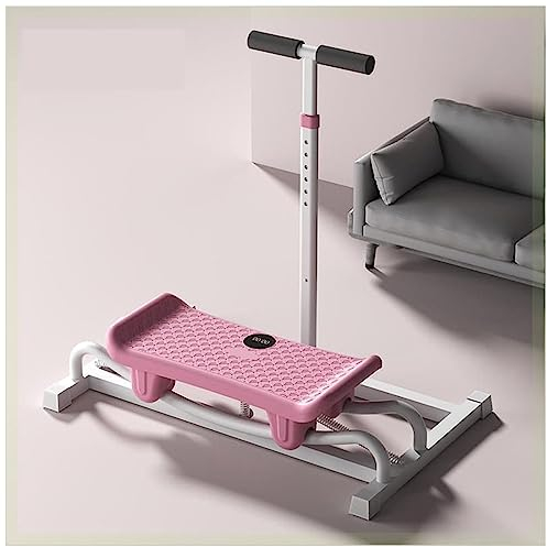 BailingDS Beinmaschine Ski Simulation Trainer Dünne Beine Postpartale Reparatur Beckenbodenmuskeltrainer Oberschenkeltrainer Gleichgewichtstraining Pink Mechanisch
