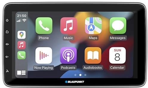 Blaupunkt Cape Town 948 DAB, 2-DIN Car-Multimedia, 10,1 Zoll Touchscreen, Wireless CarPlay + Android Auto, DAB+, Navigation vorbereitet (Software separat), Bluetooth, USB, Rückfahrkamera, 180 Watt