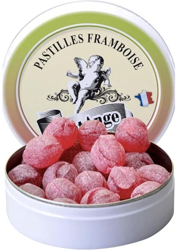 Pastilles Saint-Ange Framboise | Bonbons Traditionnels 100% Français Framboise