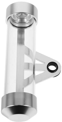 COSMEVIVI Motorbike Dokumentenhalter Aus Acryl Zylindrisches Steuerrohr Für Motorräder Und Fahrräder Installieren Für Steuerplaketten Und Versicherungsdokumente