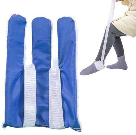 Pasdrucn Strumpfanziehhilfe, Sockenanziehhilfe Nach Hüftoperation, U-förmige Anziehhilfe Für Socken Und Strümpfe, Anziehhilfe Für Kompressionsstrümpfe, Socken Anziehhilfe Für Senioren, Ältere (1Pcs)