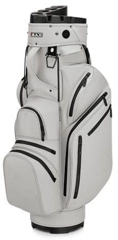 Big Max Dri Lite Silencio Prime Cartbag in gebrochenem Weiß