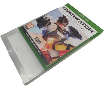 Link-e : 10 X Schutzhulle aus Kunststoff Kompatibel mit Spielbox auf der Konsole XBOX ONE
