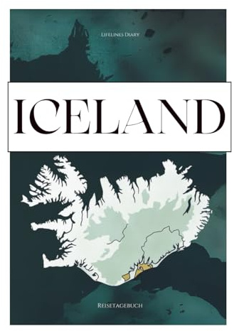 Iceland / Reisetagebuch Island / Reisejournal für 21 Tage / Rundreise / Ringstraße / Inklusive vorgeplanten Routen für eine achttägige Rundreise auf ... Google My Maps Karte mit Sehenswürdigkeiten