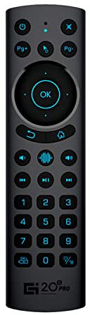 Agwuoetr G20S PRO BT5.0 2.4G Wireless Smart Voice Air Mouse Gyroscope IR Learning Backlit Remote Control for Android TV BOX