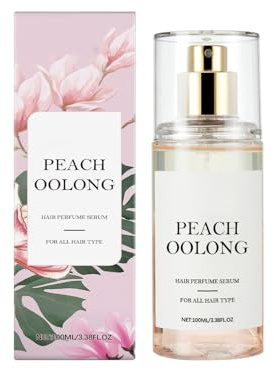 Hair Perfume for Women,Lightweight Long Lasting Fragrance Mist - Hydrating Serum Alcohol Free Formula, Oil Scented Hair Spray with Keratin & Elastin (100ml, Pink)