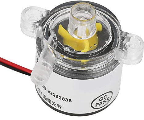 2L / min Wasserpumpe, Mini 12V DC 6W Tauchbrush-Wasserpumpe, universelle Lebensmittelqualitätspumpe für Aquarium, Brunnen, kleiner Fischteich, Sonnensystem