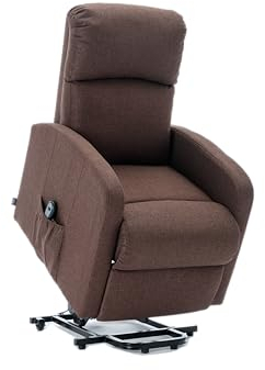 Astan Hogar Sillón Relax con Función Auto-Ayuda (Levanta Personas), Reclinación Eléctrica, Tapizado en Tela, Modelo Premium Plus AH-AR30630CH