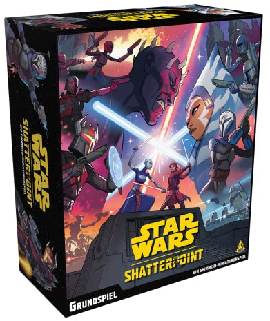 Atomic Mass Games, Star Wars: Shatterpoint, Grundspiel, Tabletop, 2 Spieler, Ab 14+ Jahren, 90-120 Minuten, Deutsch