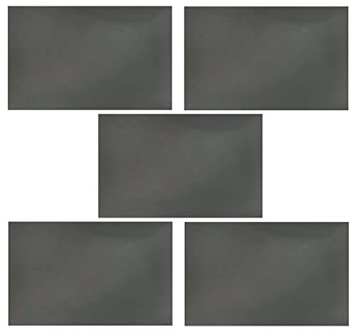 Iegefirm PelíCula Polarizadora Lineal LCD/LED Filtro Polarizado Hoja de PelíCula Polarizadora para FotografíA de PolarizacióN 5 Piezas (Sin Adhesivo)