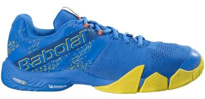 Babolat Herren Movea Padl Schuhe Padelschuh Blau - Gelb 46,5