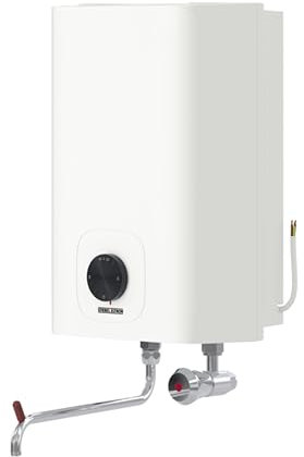 STIEBEL ELTRON Small vented Electric Water Heater SNO 5 Plus (GB), Water Heater Over Sink 5 l, Very Compact, 2 kW, White, 204979
