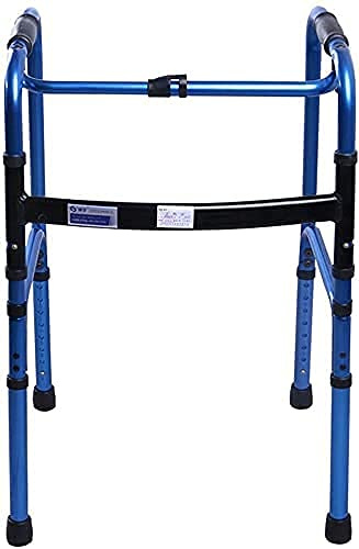 Gåstolar för seniorer Gåstolar för äldre Walker,Lättviktsrullator Walker Gåstolar för äldre Begränsad rörelsehjälp Justerbar höjd Lättviktsrullator i aluminium för Seni vision