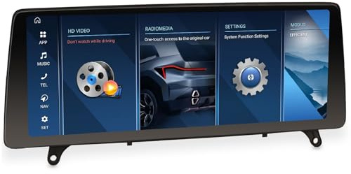 8GB+128GB Qualcomm 8 Kern Android 14 DAB+ Autoradio Für BMW X5 E70 X6 E71 2008-2010 CCC mit Navigation GPS CarPlay Android Auto WiFi Bluetooth 5.1 USB 4G CANbus iDrive DSP 12,3 Zoll 2K IPS Bildschirm