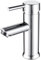 kisimixer Basin Tap Mixers Bathroom Sink Tap, Single Lever Hot and Cold Basin Mixer Tap with UK Standard Hoses, Modern Taps for Bathroom, Solid Brass, Chrome
