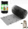 Cat Scat Mat, Cat Scat Spike Mat, Cat Scat Mat with Spikes 78x11.8inch Pet Deterrent Training Mats for Cat Dog Indoor & Outdoor Couch Porch Garden Fence - Keep Cat Away (Black)