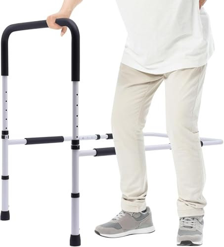Barra di supporto per letto portatile Letto Letto di assistenza Letto regolabile per anziani con prevenzione delle cadute delle gambe Barra di sostegno per le mani Maniglie per bastone da letto Barr