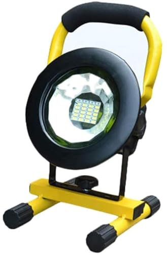 Lampe de Travail LED, projecteurs d'extérieur Portables, étanches et Rechargeables, for Garage, Travail, Camping, Urgence, Pliable