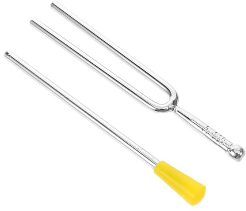SECFOU 1satz Stimmgabel Mit Schlagstab Universelles Stimmgerät Für Klavier Gitarre Und Violine Tragbar Für Musikunterricht Und Präzises Stimmen Für Anfänger Und Fortgeschrittene