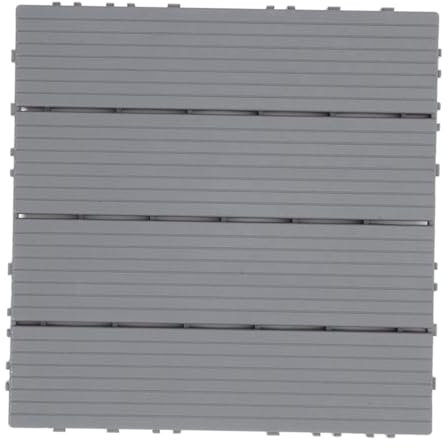 KONTONTY Piastrelle Ad Incastro Per Patio Esterno Pavimentazione in Plastica Per Terrazze Balconi Giardini e Piscine