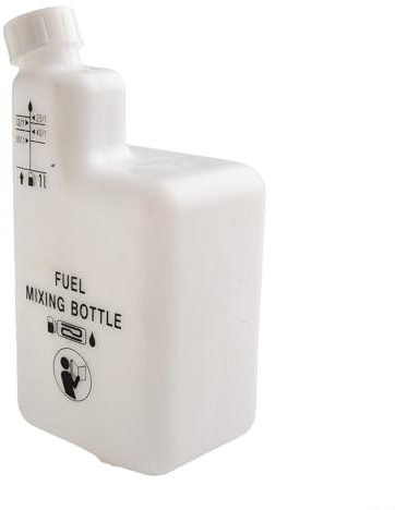 WIIYENA Huile moteur, 1 L - Bouteille de mélange d'huile moteur 2 temps - Ratio de carburant pour tronçonneuses, débroussailleuses, équipements électriques d'extérieur