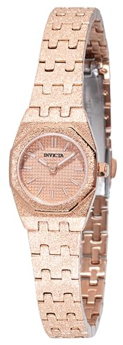 Invicta Mini 49872 Women's Watch - Quartz Movement - Stainless Steel with Rose Gold Dial - 19 mm