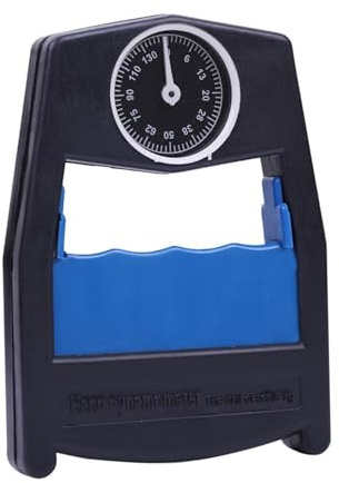Dinamometro digitale, Dinamometro, Strumento Di Misurazione Della Forza Presa Mano Per Test E Allenamento,Unità Di Misura Portatili(Blue)