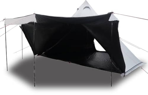 Tipi-Familienzelt 6 Personen Grün Wasserdicht