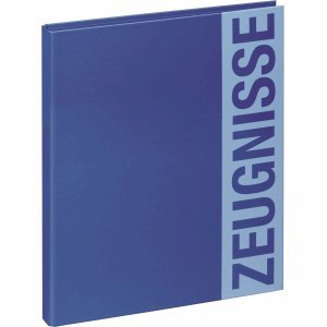 Pagna 6 x Zeugnismappe A4 20 Hüllen farbig Sortiert