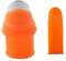 Tashido Gardening Silicone Thumb Knife with Finger Cots Thumb Knife Picker for Fruits Vege-L, Orange, 5.3x2.7cm