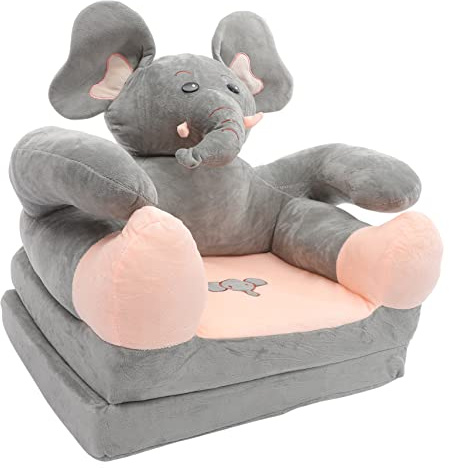 GRIRIW Asiento De Bebé con Forma De Sofá para Niños Pequeños Sillón para Niños Sofá De Felpa para Jardín De Infantes Color Aleatorio