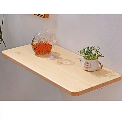 Tavolo pieghevole da parete, multiuso, in legno, per cucina, sala da pranzo, salvaspazio, allungabile, per colazioni e lavoro, scrivania compatta pieghevole a parete per piccoli spazi