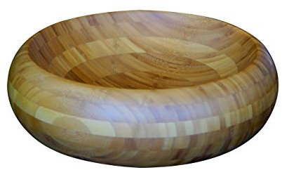 MyBer® Massivholzwaschbecken Holzwaschbecken Waschbecken Waschschale Massivbambus
