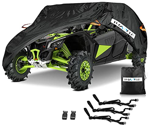 UTV-Abdeckung, wasserdicht, schweres Oxfordgewebe, für Polaris RZR PRO XP 4, Yamaha, Can Am, Maverick, Arctic Cat, Textron, 4-6 Passagiere