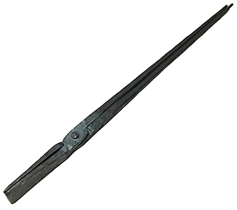 Tenaza de forja Pinza de herrero Pinzas planas para Blacksmith Forge Tenaza de forja700/720/800 mm de longitud para principiantes de herrero,85cm