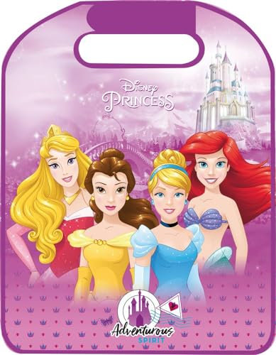 TataWay - Protège-siège Auto Disney Princesses, Universel et Facile à Installer, Graphiques Disney, Dimensions 45 x 56 cm, Rose, Polychlorure de Vinyle