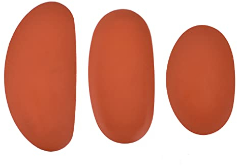 3 Stück Keramik Ton Rippen, Silikon Keramik Rippe, Keramik Töpfer Rippe, Weich Gummi Keramik Rippe, Weiche Rippe für Töpferei, Glättung und Formen, Keramik Ton Künstler Modellierung, 3 Größen