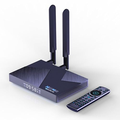 CHROX Android 12.0 TV Box, H96MAX V58 RK3588 Octa-Core 8GB RAM 64GB ROM Soporte 2.4Ghz/5.0Ghz WiFi BT5.0 10/100M Ethernet 8K HDMI 2.0 DLNA 3D Smart TV Box