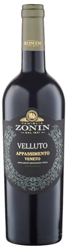 Zonin Velluto Appassimento Rotwein Wein Halbtrocken Veneto Italien inkl. FeinWert E-Book (1 x 0,75l)