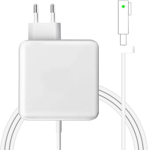 Mac Book Pro Ladekabel, 60 W L-Tip Replacement Magnetisch Netzteil für MacBook Ladegerät mit MacBook Pro 13 Zoll (2010~2012) und Mac Book (Late 2009-2010), Modell A1278 A1342 A1181 A1184 A1185 A1344