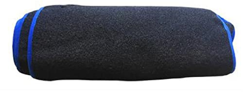 DZSQOMHGD Copertura per cruscotto per Peugeot 3008 2013-2018 Timone Sinistro Copertura Cruscotto Auto Parasole Senza HUD No Starage Box Auto Dash Mat Cover cruscotto(Lato Blu con Guida a Sinistra)