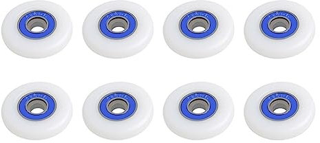 Roulette Douche 8 pièces armoire de bain rouleau roue douche porte coulissante roue coureur rouleau poulie vis 19/23/25mm roulement rouleau roue pièces de douche Roulette Porte Coulissante Douche(19mm