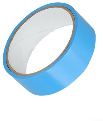 Oniissy Schlauchloses Felgenband, 10 m Rolle für Mountainbikes und Rennräder, blaue PET-Reifeneinlage, 18–35 mm Breite, kompatibel mit 21/23/25/27/29/32/35 mm Felgen, 0,1 mm dünn (31 mm)