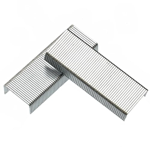 Alipis 1000 Pcs/set 24/6 Galvanized Staples 6mm Heavy Duty Wire Staples for Office and School Full Strip Staplers